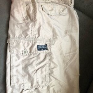 Mens cargo shorts . Nylon